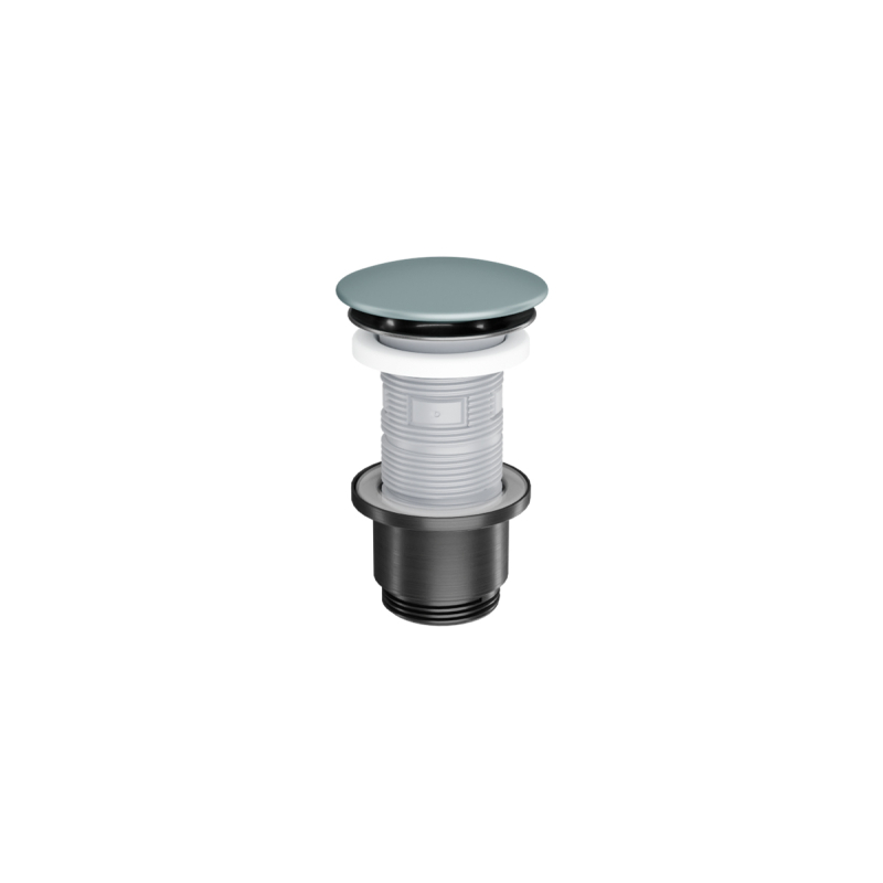Design Korek klik-klak umywalka/bidet, korpus grafit szczotkowany, ceramiczna mint blue mat EXCELLENT ARIN.1485.K.01.MBMAB