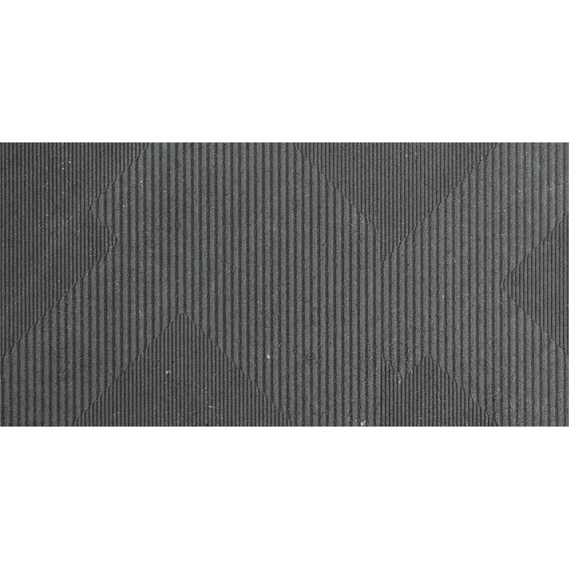 PŁYTKA GRESOWA MODULAR GLITCH GRAPHITE 2 STR 119,8X59,8X0,9 GAT.1 (P.98623)