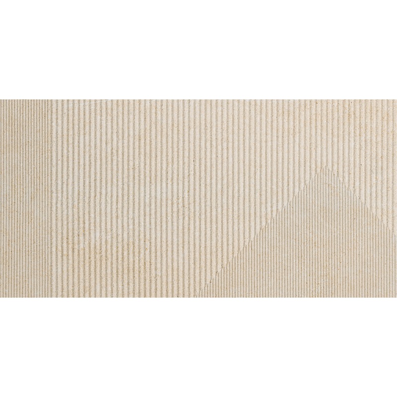 PŁYTKA GRESOWA MODULAR GLITCH IVORY 3 STR 119,8X59,8X0,9 GAT.1 (P.98631)