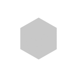 BLOCK HEXAGON GRIS MAT...