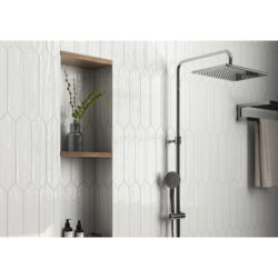 FLOW PICKET WHITE POŁYSK 7,7X30,5 GAT.1 (P.99145)