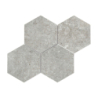 MALLA HEXA LIMESTONE GRIS MAT 30X30 GAT.1 (P.99287)