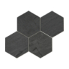 MALLA TERRANOVA NEGRO MAT 30X30 GAT.1 (P.99325)