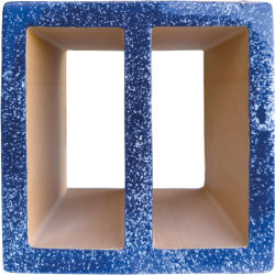 ARTIGIANALE OMBRA BLU 15X15...