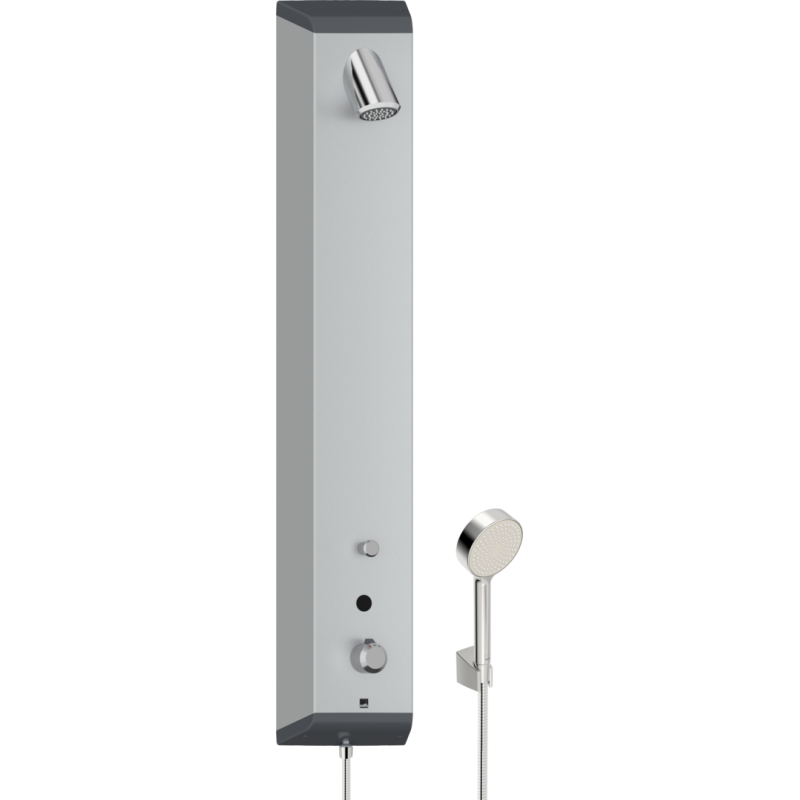Panel prysznicowy, 3 V, Bluetooth Oras Electra aluminium-chrom ORAS 9672FZ