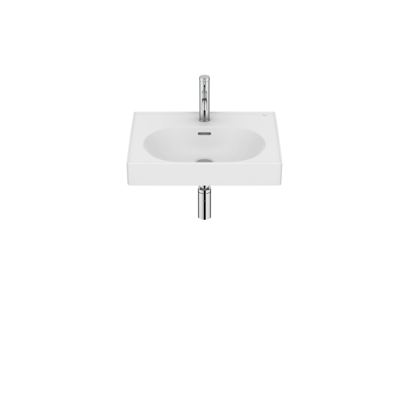 MERIDIAN Umywalka ścienna / meblowa 55x46 cm Fineceramic BIAŁY MAT ROCA A327741620