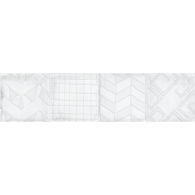 ALCHIMIA DECOR WHITE POŁYSK 7,5X30 GAT.1 (P.100353)