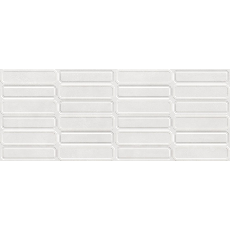 ALURE OVAL WHITE MAT 30X75 REKT. GAT.1 (P.100419)