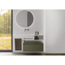 ALURE OVAL WHITE MAT 30X75 REKT. GAT.1 (P.100419)