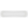 OVAL WHITE BRILLO 7,5X30 GAT.1 (P.102691)