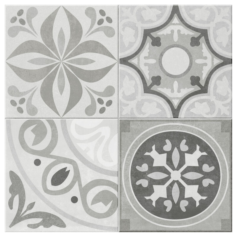 PATCHWORK GREY MAT 45X45 GAT.1 (P.102843)