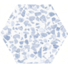 RIAZZA HEXAGON BLUE MAT 23,2X26,7 GAT.1 (P.102955)