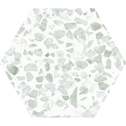 RIAZZA HEXAGON GREEN MAT...