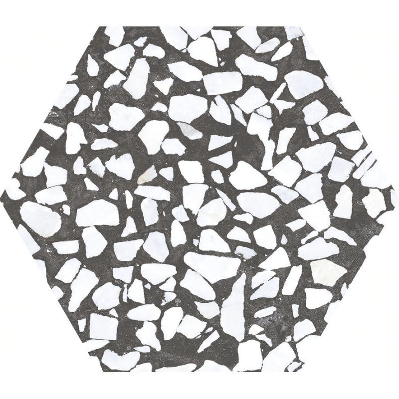 RIAZZA HEXAGON NERO MAT 23,2X26,7 GAT.1 (P.102963)