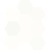CHICAGO EXA WHITE COTTON MAT 21,5X25 GAT.1 (P.103677)