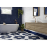 CHICAGO EXA WHITE COTTON MAT 21,5X25 GAT.1 (P.103677)