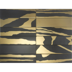 FLAT SAVANNAH BLACK & GOLD...
