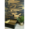 FLAT SAVANNAH BLACK & GOLD SATYNA 7.5X30 GAT.1 (P.103735)
