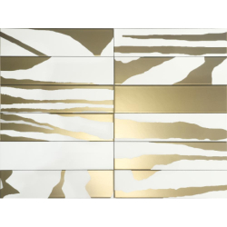 FLAT SAVANNAH WHITE & GOLD...