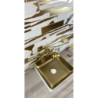 FLAT SAVANNAH WHITE & GOLD SATYNA 7.5X30 GAT.1 (P.103739)
