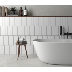 FLAT WHITE MAT 7.5X30 GAT.1 (P.103745)