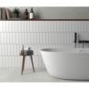 FLAT WHITE MAT 7.5X30 GAT.1 (P.103745)