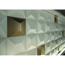 SHAPES WHITE MAT 25X25 GAT.1 (P.104323)