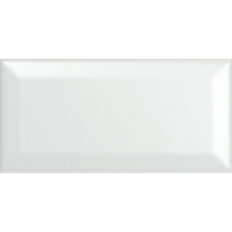 BISELADO BLANCO MAT 7,5X15 GAT.1 (P.104477)