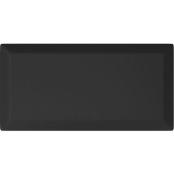 BISELADO NEGRO MAT 10X20...