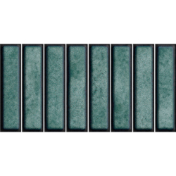 DOMINO VERDE POŁYSK 15X30...