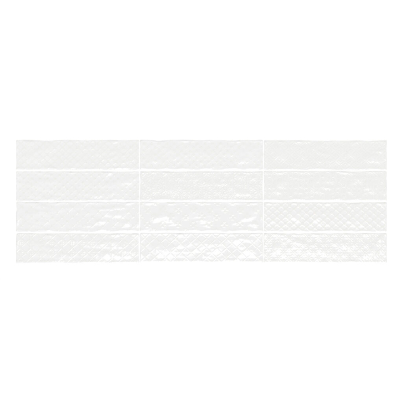 DECOR SIROCCO WHITE POŁYSK 7,5X30 GAT.1 (P.104885)