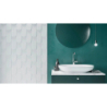 BOHO TEAR WHITE MAT 10X25 GAT.1 (P.105289)