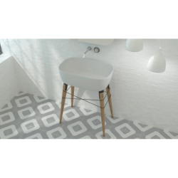HANDMADE BRICK WHITE MAT 5X25 GAT.1 (P.105457)