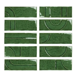 HAMMER DECOR EMERALD GLOSS 5X15 GAT.1 (P.106009)