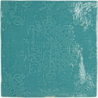 ZELLIGE DECOR TURQUES GLOSS 12,5X12,5 GAT.1 (P.106093)