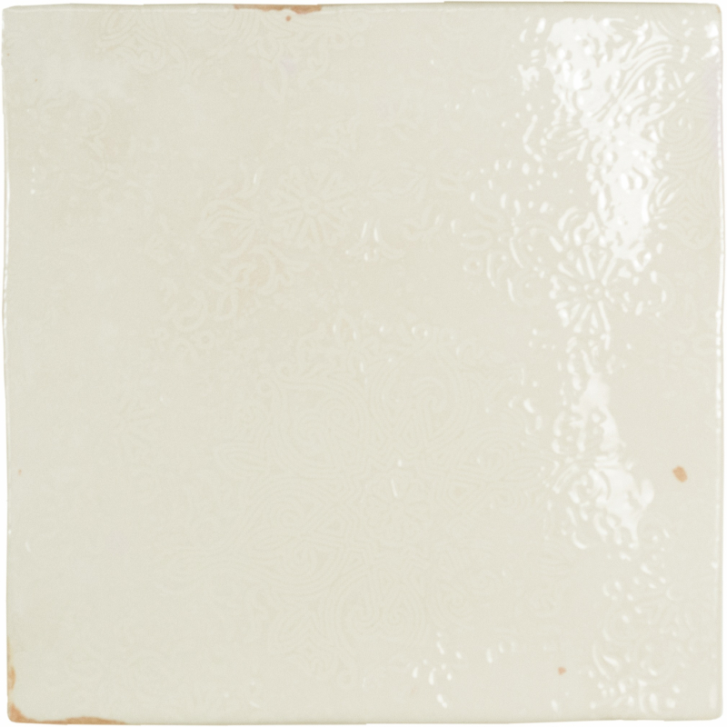 ZELLIGE DECOR WHITE GLOSS 12,5X12,5 GAT.1 (P.106095)