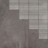 CHATEAU LINES GRAPHITE MAT 18,5X18,5 GAT.1 (P.106105)
