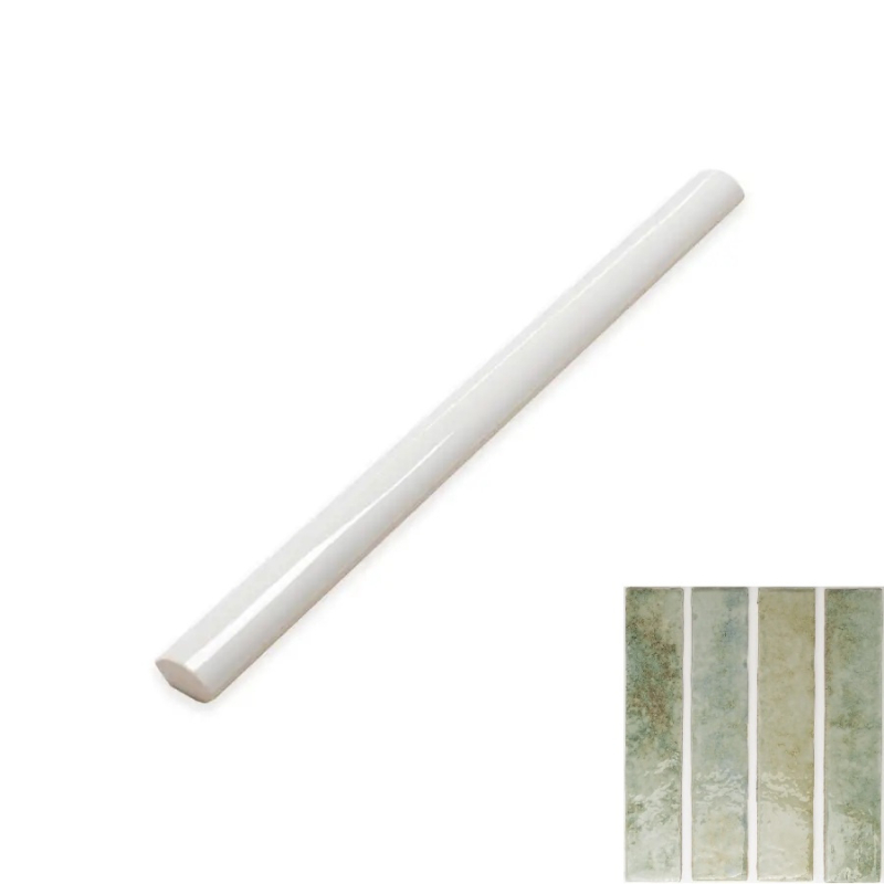 POTTERS ROUNDED EDGE AGAVE GLOSS 1,1X25 GAT.1 (P.106295)