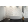 HEXA ICE WHITE MAT 21,5X25 GAT.1 (P.107197)