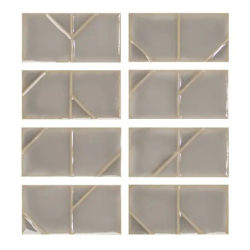 ORIGAMI PEWTER GLOSS 6,2X12,5 GAT.1 (P.107233)