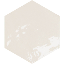 ZELLIGE HEXA WHITE GLOSS...