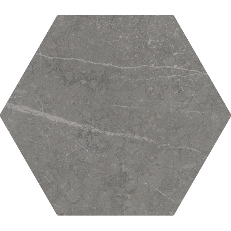 LOVE AFFAIRS PETRA HEXAGON CHARCOAL MAT 20X23 GAT.1 (P.107311)