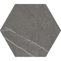 LOVE AFFAIRS PETRA HEXAGON CHARCOAL MAT 20X23 GAT.1 (P.107311)