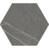 LOVE AFFAIRS PETRA HEXAGON CHARCOAL MAT 20X23 GAT.1 (P.107311)