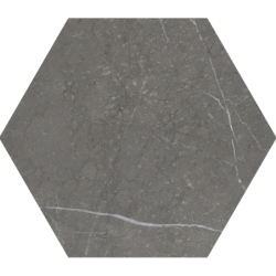 LOVE AFFAIRS PETRA HEXAGON CHARCOAL MAT 20X23 GAT.1 (P.107311)
