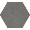LOVE AFFAIRS PETRA HEXAGON CHARCOAL MAT 20X23 GAT.1 (P.107311)