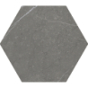 LOVE AFFAIRS PETRA HEXAGON CHARCOAL MAT 20X23 GAT.1 (P.107311)
