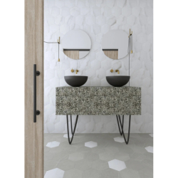 LOVE AFFAIRS PETRA HEXAGON SAND MAT 20X23 GAT.1 (P.107315)