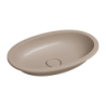 Umywalka podblatowa 54 x 34 cm, Shell m+ Dune beige mat OMNIRES SHELL540UPDB