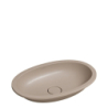 Umywalka podblatowa 54 x 34 cm, Shell m+ Dune beige mat OMNIRES SHELL540UPDB